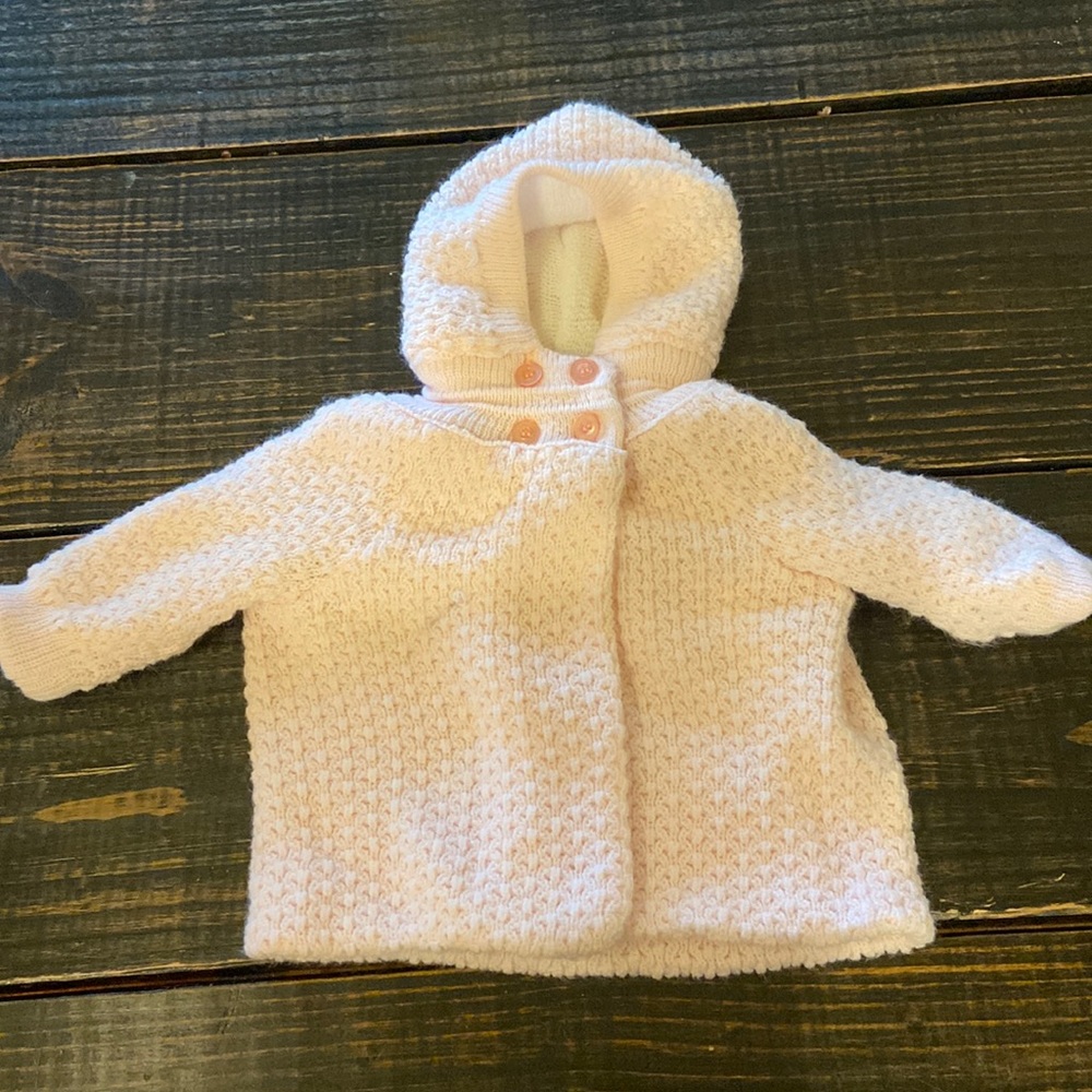 Light pink knit sweater